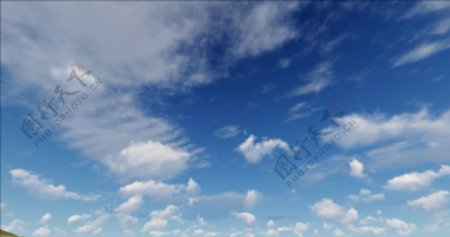 4K级别的天空景色视频素材
