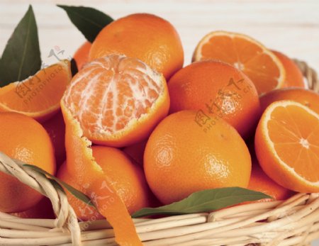 橘子大图高清素材实物
