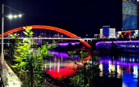 虹桥城市夜景