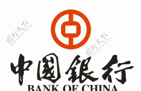 中国银行标识logo矢量图