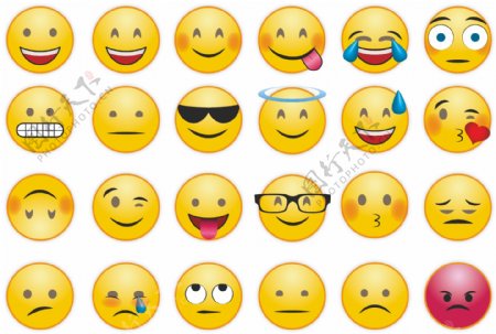 矢量表情emoji