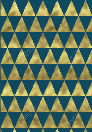 三角形闪光金色背景纸纹