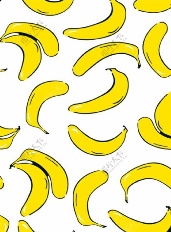 香蕉四方连续高清