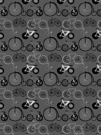 自行车元素背景图片