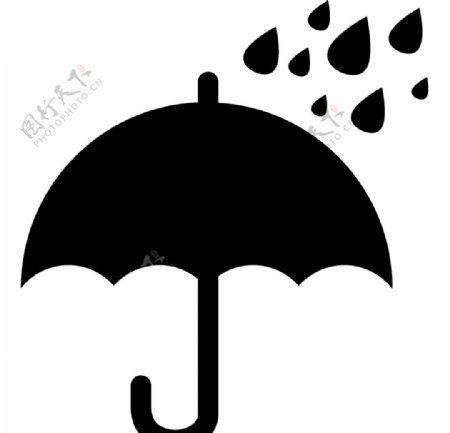 雨伞图标图片