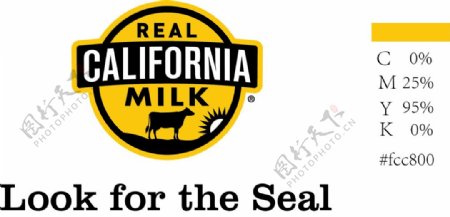 加州乳业Logo
