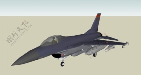 F16战斗机三维