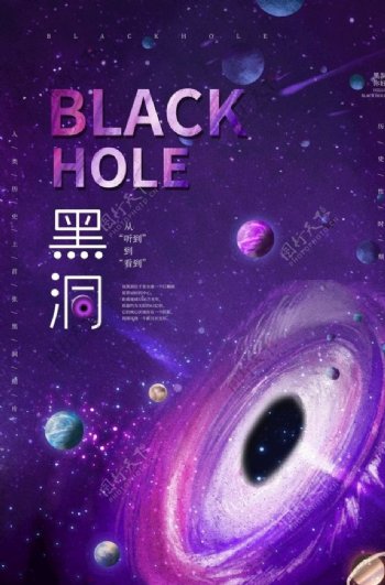 黑洞海报