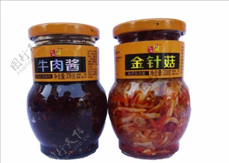 邓仕金针菇牛肉酱328g