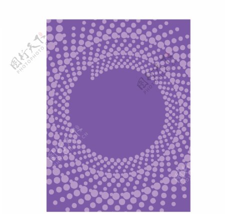紫色螺旋波点