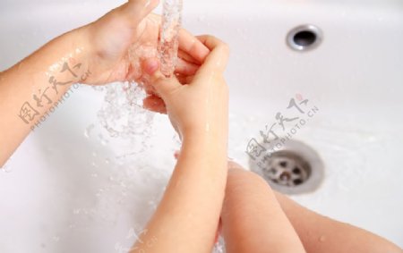 洗手图片