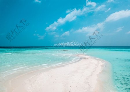 海滩风景图片