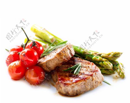 牛肉牛排美食食材背景海报素材图片