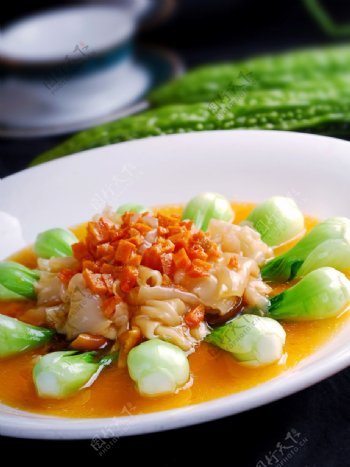 酸菜烩鱼肚图片