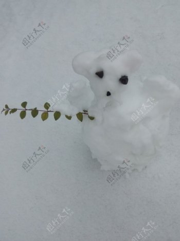 2019年的雪人图片