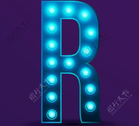 字母R图片