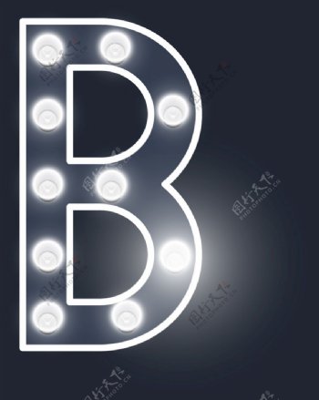 字母B图片