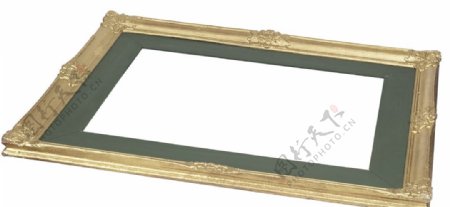 金色金属铜制相框图片