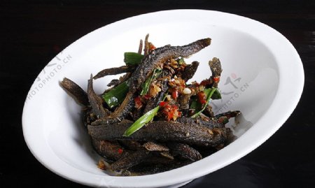 北京菜炝爆泥鳅图片