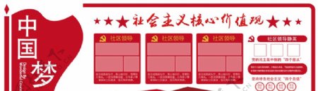 党建形象墙图片