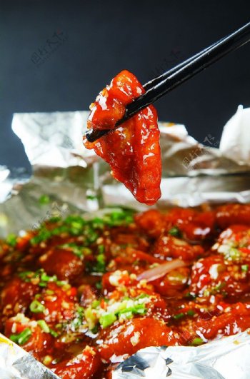 浙菜烧汁焗紫茄图片