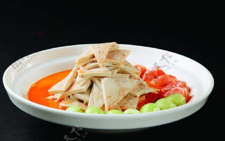 浙菜鲜虾炖豆糕图片