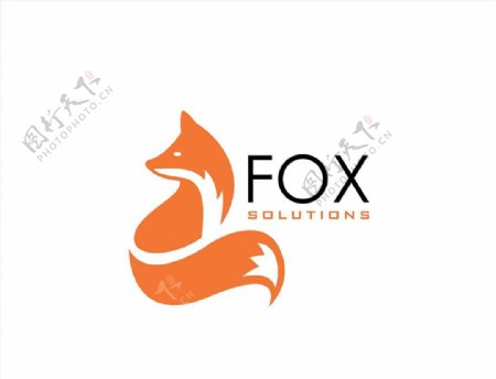 狐狸形象标志图片