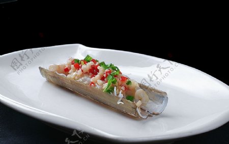 海鲜蒜茸蛏子王图片