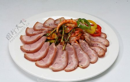 日韩料理凉拌猪蹄图片