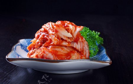 日韩料理前菜泡菜图片