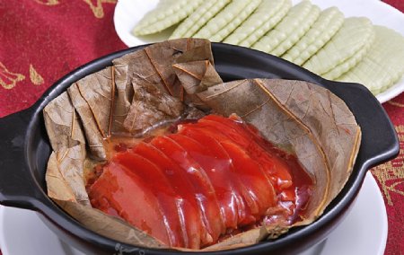 川菜荷叶腐汁肉图片