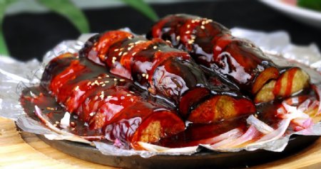 红烧茄子图片