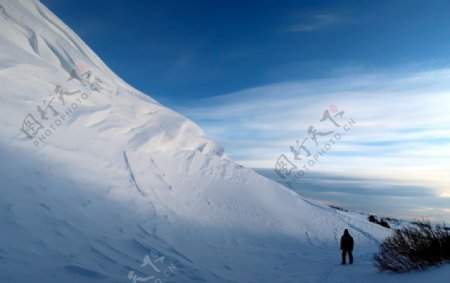 雪山雪景图片